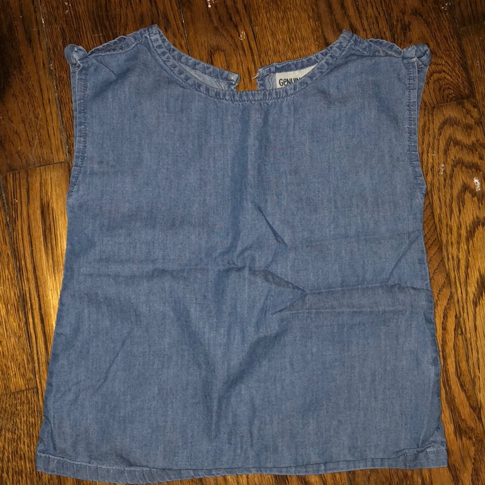 Denim top